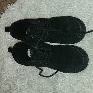 Ugg ankle boots, black, size 6
